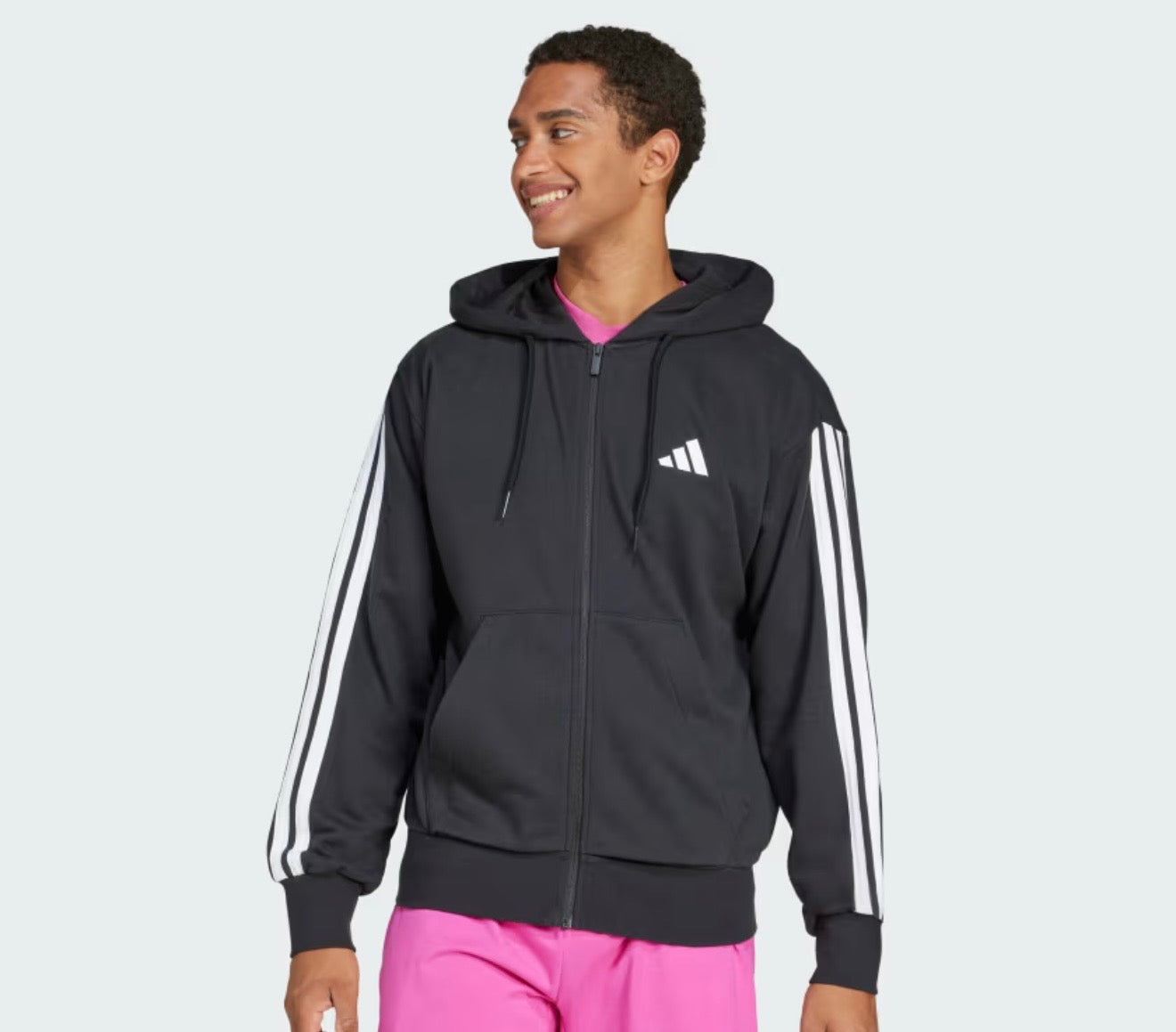 Felpa con zip Adidas